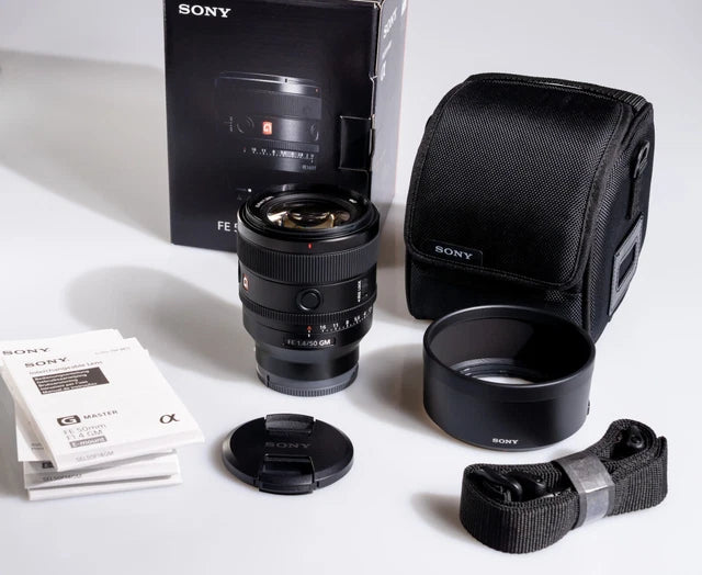 Objectif Sony fe 50mm f1.4 g-master